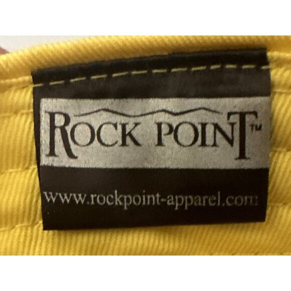 Pennzoil Racing Yellow NASCAR Rock Point Strap Back Hat Cap Adjustable - Picture 7 of 7